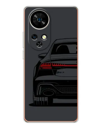 Чохол для Ulefone Note 17 Pro з картинкою «Задня частина Audi — арт»