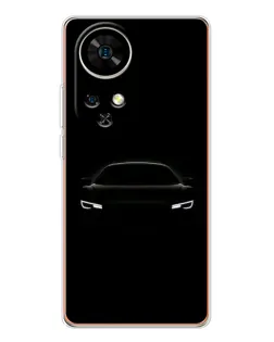 Чохол для Ulefone Note 17 Pro з картинкою «Погляд Audi у темряві»
