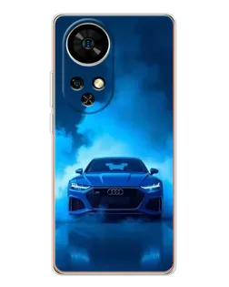 Чохол для Ulefone Note 17 Pro з картинкою «Audi — блакитна енергія»