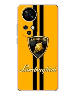 Чохол для Ulefone Note 17 Pro з картинкою «Lamborghini Stripe жовтий» Чохол для Ulefone Note 17 Pro з картинкою «Lamborghini Stripe жовтий»
