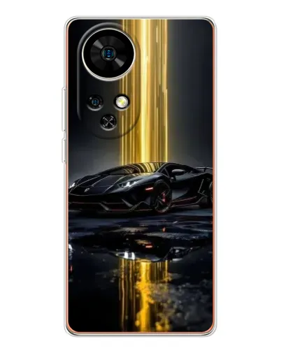 Чохол для Ulefone Note 17 Pro з картинкою «Нічний Lamborghini драйв»