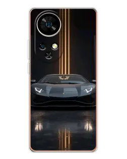 Чохол для Ulefone Note 17 Pro з картинкою «Lamborghini золоті лінії» Чохол для Ulefone Note 17 Pro з картинкою «Lamborghini золоті лінії»