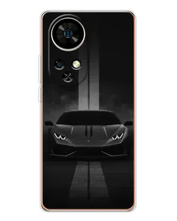 Чохол для Ulefone Note 17 Pro з картинкою «Lamborghini симетрія доріг»