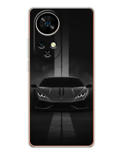 Чохол для Ulefone Note 17 Pro з картинкою «Lamborghini симетрія доріг»