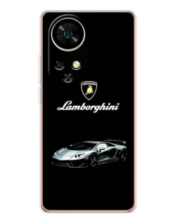 Чохол для Ulefone Note 17 Pro з картинкою «Логотип Lamborghini класика»