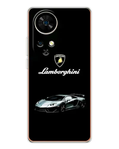 Чохол для Ulefone Note 17 Pro з картинкою «Логотип Lamborghini класика»
