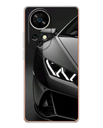 Чохол для Ulefone Note 17 Pro з картинкою «Lamborghini фари деталізація»