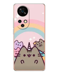 Чохол для Ulefone Note 17 Pro з картинкою «Єдиноріг Pusheen»