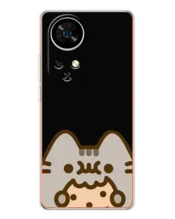 Чохол для Ulefone Note 17 Pro з картинкою «Пушин на чорному»