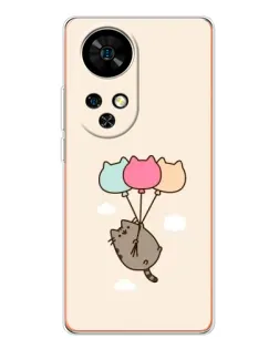 Чехол для Ulefone Note 17 Pro с картинкой «Пушин на шариках»