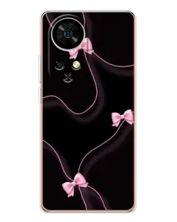 Чохол для Ulefone Note 17 Pro з картинкою «Рожеві стрічки»