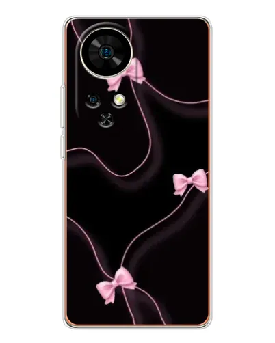 Чохол для Ulefone Note 17 Pro з картинкою «Рожеві стрічки»