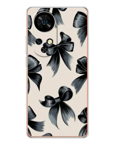 Чохол для Ulefone Note 17 Pro з картинкою «Банти Coquette»