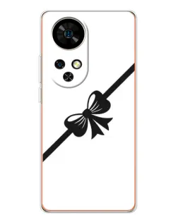 Чохол для Ulefone Note 17 Pro з картинкою «Діагональний бант»