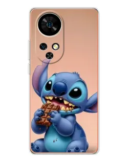 Чохол для Ulefone Note 17 Pro з картинкою «Стіч їсть шоколад»