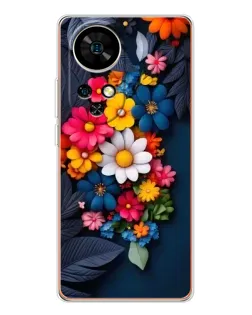 Чохол для Ulefone Note 17 Pro з картинкою «Квіткова феєрія»
