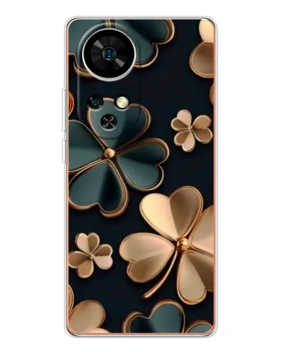 Чохол для Ulefone Note 17 Pro з картинкою «Конюшина в золоті»