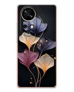 Чохол для Ulefone Note 17 Pro з картинкою «Лілові квіти грації»