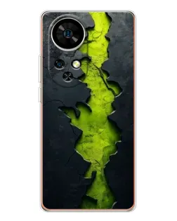 Чохол для Ulefone Note 17 Pro з картинкою «Салатовий розлом скелі» Чохол для Ulefone Note 17 Pro з картинкою «Салатовий розлом скелі»