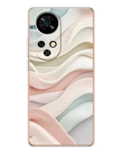 Чохол для Ulefone Note 17 Pro з картинкою «Пастельні ніжні хвилі»