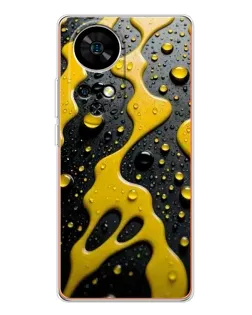 Чохол для Ulefone Note 17 Pro з картинкою «Рідке жовте золото»