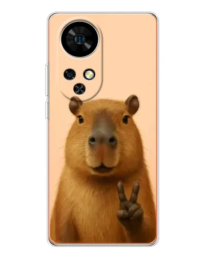 Чехол для Ulefone Note 17 Pro с картинкой «Капибара виктория» Чехол для Ulefone Note 17 Pro с картинкой «Капибара виктория»