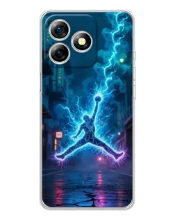 Чехол для Ulefone Note 18 Pro с картинкой «Jordan Gold Jumpman» Чехол для Ulefone Note 18 Pro с картинкой «Jordan Gold Jumpman»