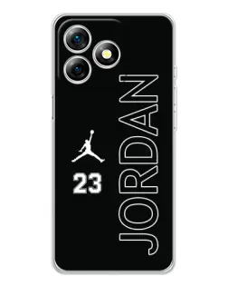 Чехол для Ulefone Note 18 Pro с картинкой «Jordan Vertical»