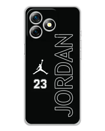 Чехол для Ulefone Note 18 Pro с картинкой «Jordan Vertical»
