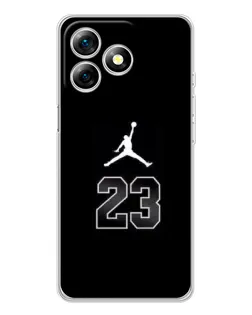 Чехол для Ulefone Note 18 Pro с картинкой «Jordan Flight 23»