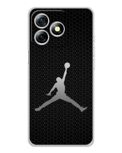 Чехол для Ulefone Note 18 Pro с картинкой «Jordan Dark Carbon»