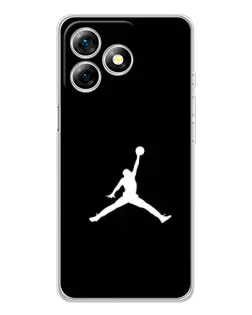 Чехол для Ulefone Note 18 Pro с картинкой «Jordan Silhouette»