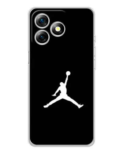 Чехол для Ulefone Note 18 Pro с картинкой «Jordan Silhouette»