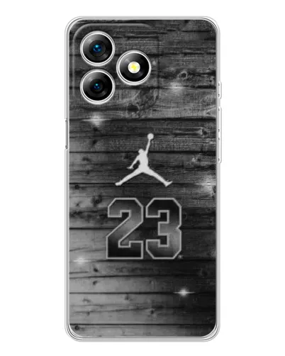 Чехол для Ulefone Note 18 Pro с картинкой «Jordan Carbon 23»