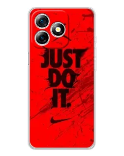 Чехол для Ulefone Note 18 Pro с картинкой «Nike Just Do It»