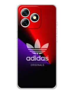Чехол для Ulefone Note 18 Pro с картинкой «Adidas Red Neon» Чехол для Ulefone Note 18 Pro с картинкой «Adidas Red Neon»