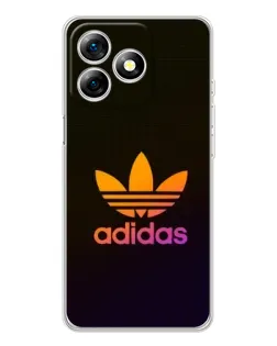 Чехол для Ulefone Note 18 Pro с картинкой «Градиент Adidas»