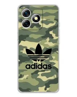 Чехол для Ulefone Note 18 Pro с картинкой «Милитари стиль Adidas»