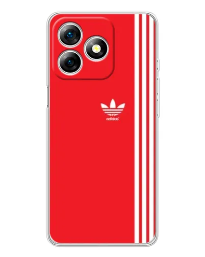 Чехол для Ulefone Note 18 Pro с картинкой «Красный минимализм Adidas» Чехол для Ulefone Note 18 Pro с картинкой «Красный минимализм Adidas»