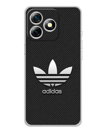 Чехол для Ulefone Note 18 Pro с картинкой «Adidas Карбоновая текстура» Чехол для Ulefone Note 18 Pro с картинкой «Adidas Карбоновая текстура»
