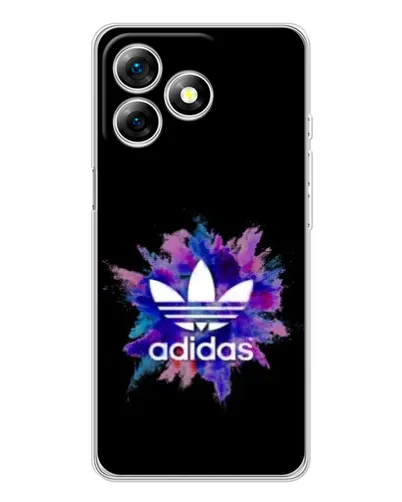 Чехол для Ulefone Note 18 Pro с картинкой «Взрыв красок Adidas» Чехол для Ulefone Note 18 Pro с картинкой «Взрыв красок Adidas»