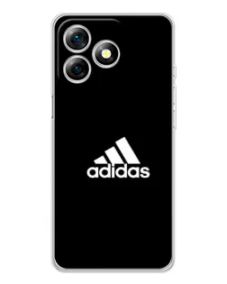 Чехол для Ulefone Note 18 Pro с картинкой «Черная классика Adidas»