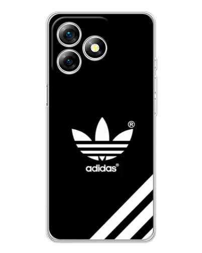 Чехол для Ulefone Note 18 Pro с картинкой «Adidas с диагональными полосами» Чехол для Ulefone Note 18 Pro с картинкой «Adidas с диагональными полосами»