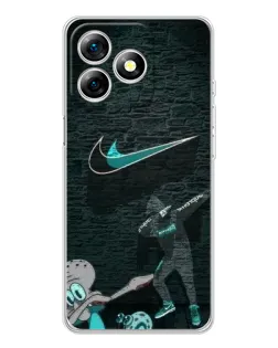 Чехол для Ulefone Note 18 Pro с картинкой «Спортивный арт Nike» Чехол для Ulefone Note 18 Pro с картинкой «Спортивный арт Nike»