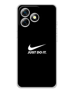 Чехол для Ulefone Note 18 Pro с картинкой «Минимализм от Nike»