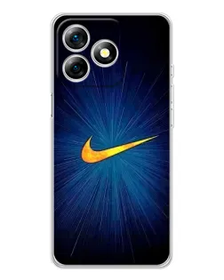 Чохол для Ulefone Note 18 Pro з картинкою «Синій пульс Nike»