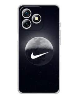 Чехол для Ulefone Note 18 Pro с картинкой «Nike в стиле граффити»