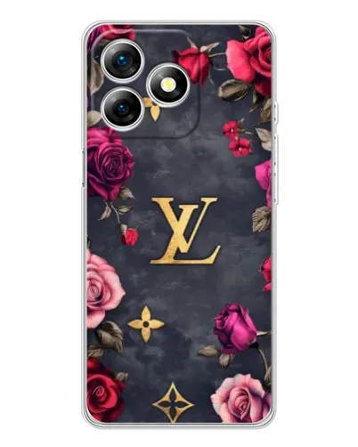 Чехол для Ulefone Note 18 Pro с картинкой «Цветочный Louis Vuitton» Чехол для Ulefone Note 18 Pro с картинкой «Цветочный Louis Vuitton»