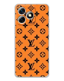 Чехол для Ulefone Note 18 Pro с картинкой «Оранжевый стиль LV»