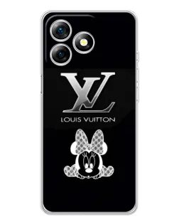 Чехол для Ulefone Note 18 Pro с картинкой «LV и Минни Маус»